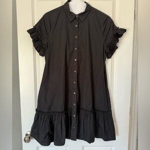 JCREW Amelia shirtdress in cotton poplin